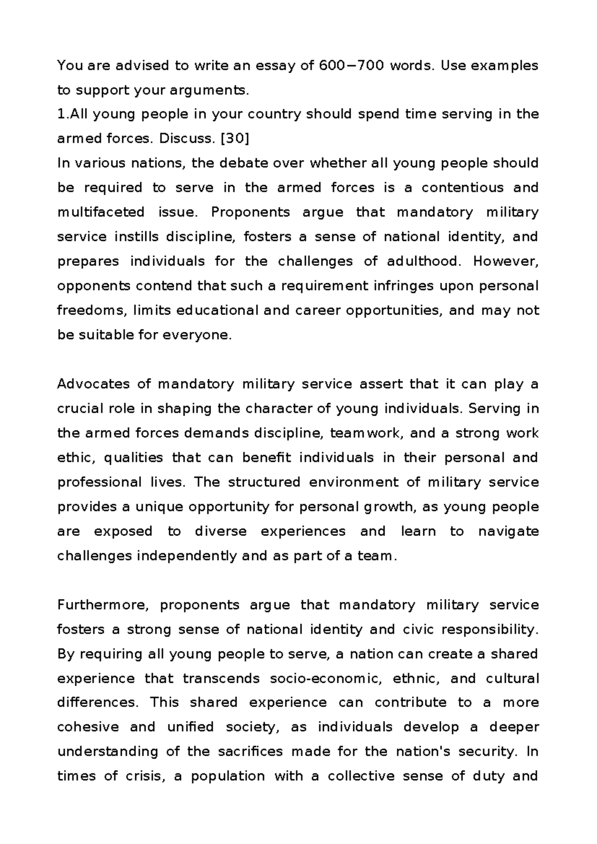 Nov 23 qp12 - ??? - You are advised to write an essay of 600−700 words ...