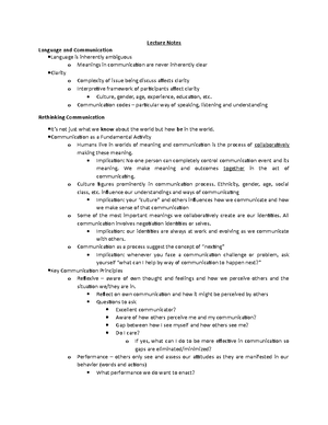 Hcom 420 Lecutre Notes - Hcom 420 Final Study Guide Chapter 11: Social 