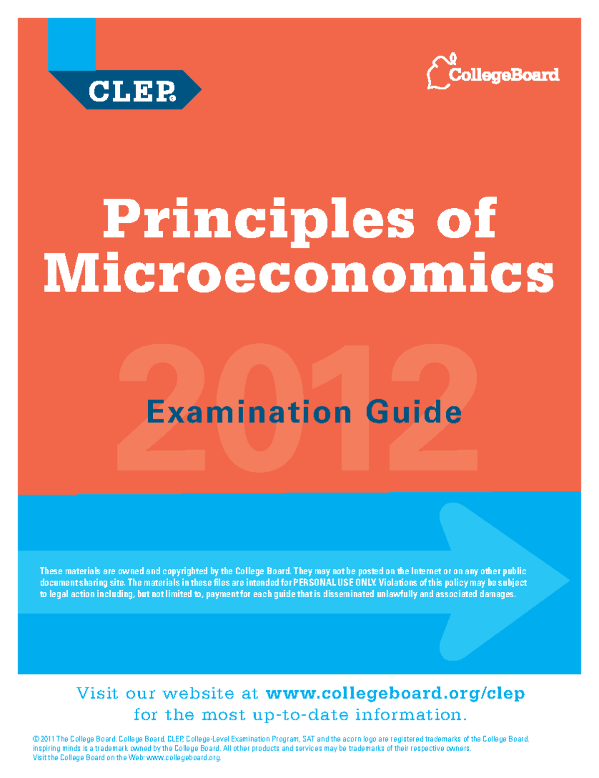 Principles Of Microeconomics 2012 - Visit Our Website At Collegeboard ...