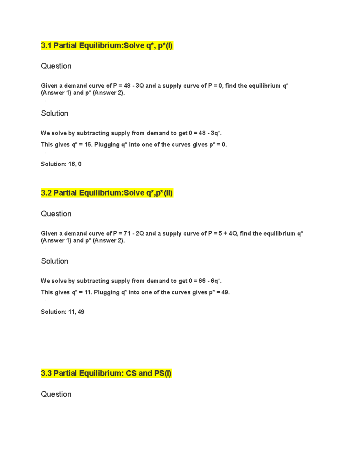 Solved LLLL LLL S eded for this question. The equilibrium