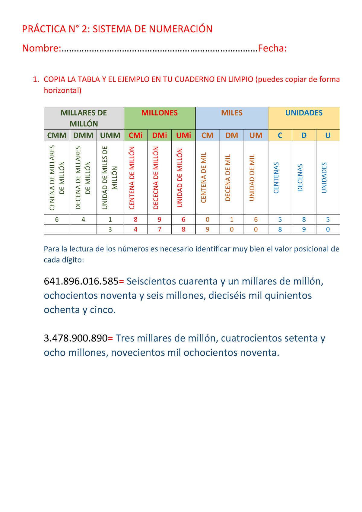 Práctica N°3 MATE - Ejercicios De Matemática Para Practicar. - PR¡CTICA ...