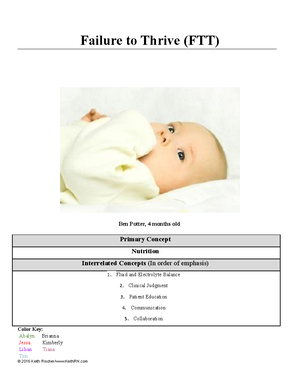 Jackson Weber VSim - Pediatric Case 1: Jackson Weber (Core ...