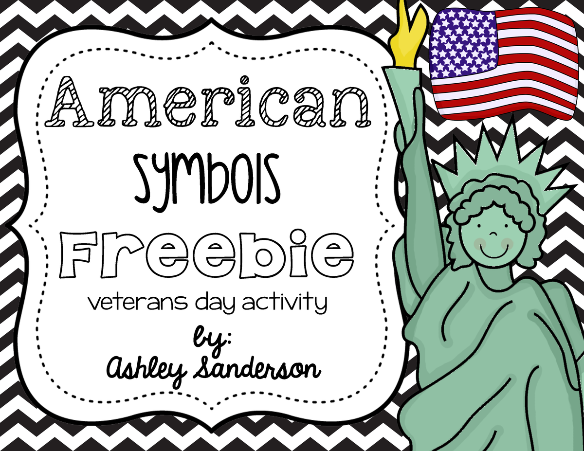 American Symbols Veterans Day Freebie-1 - American Symbols Freebie ...