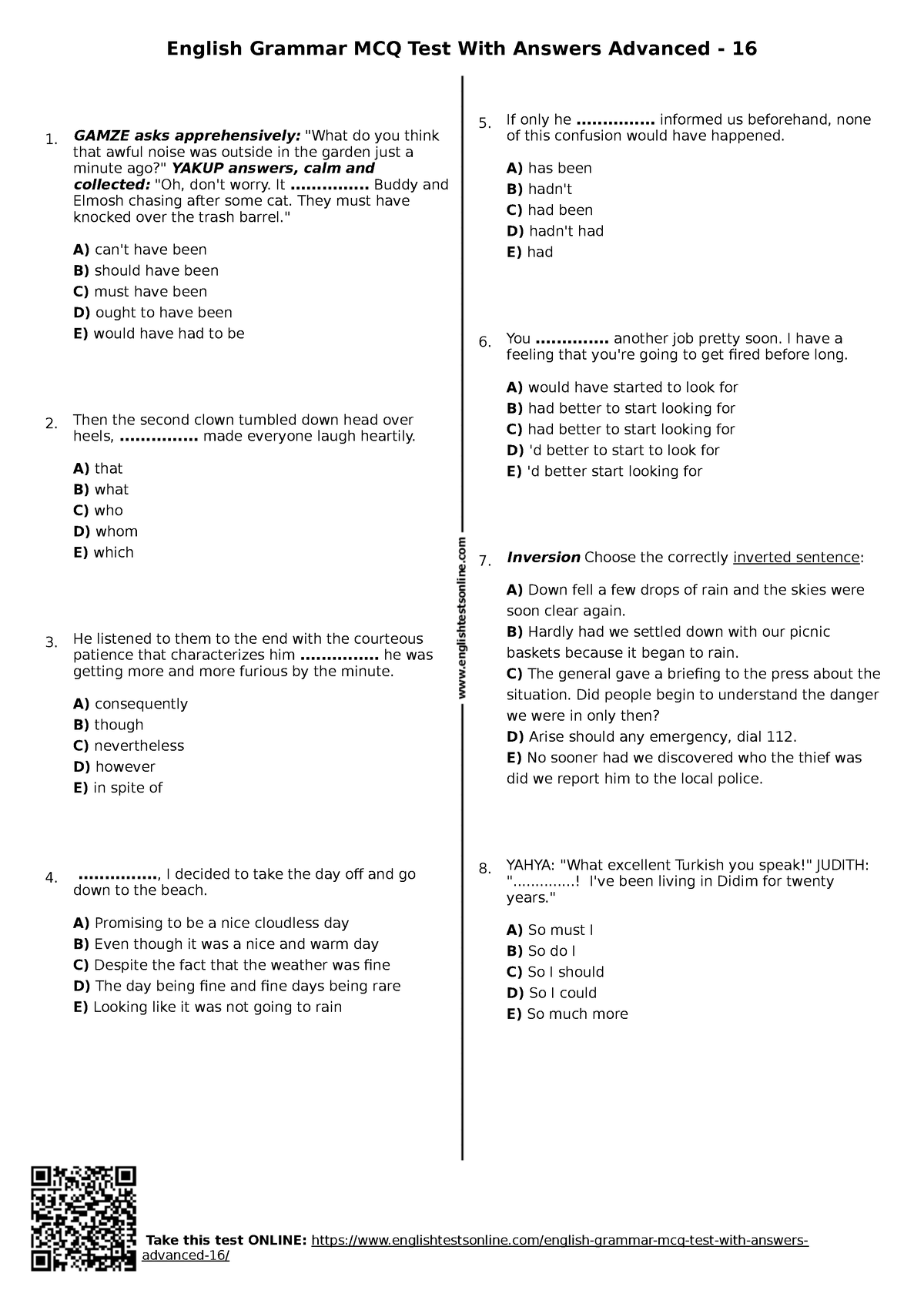 643 English-grammar-mcq-test-with-answers-advanced-16 ...