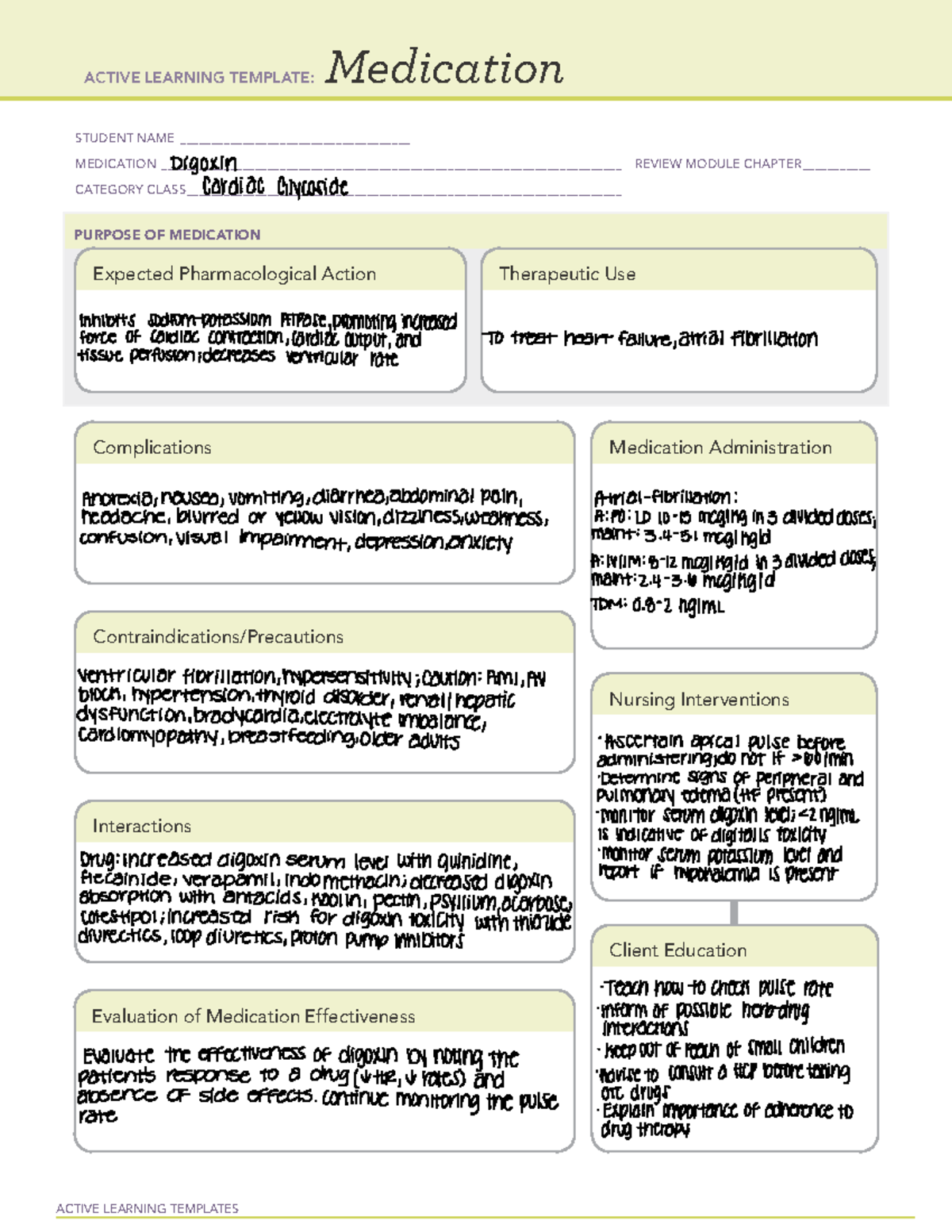 active-learning-template-digoxin-active-learning-templates-medication-student-name-studocu