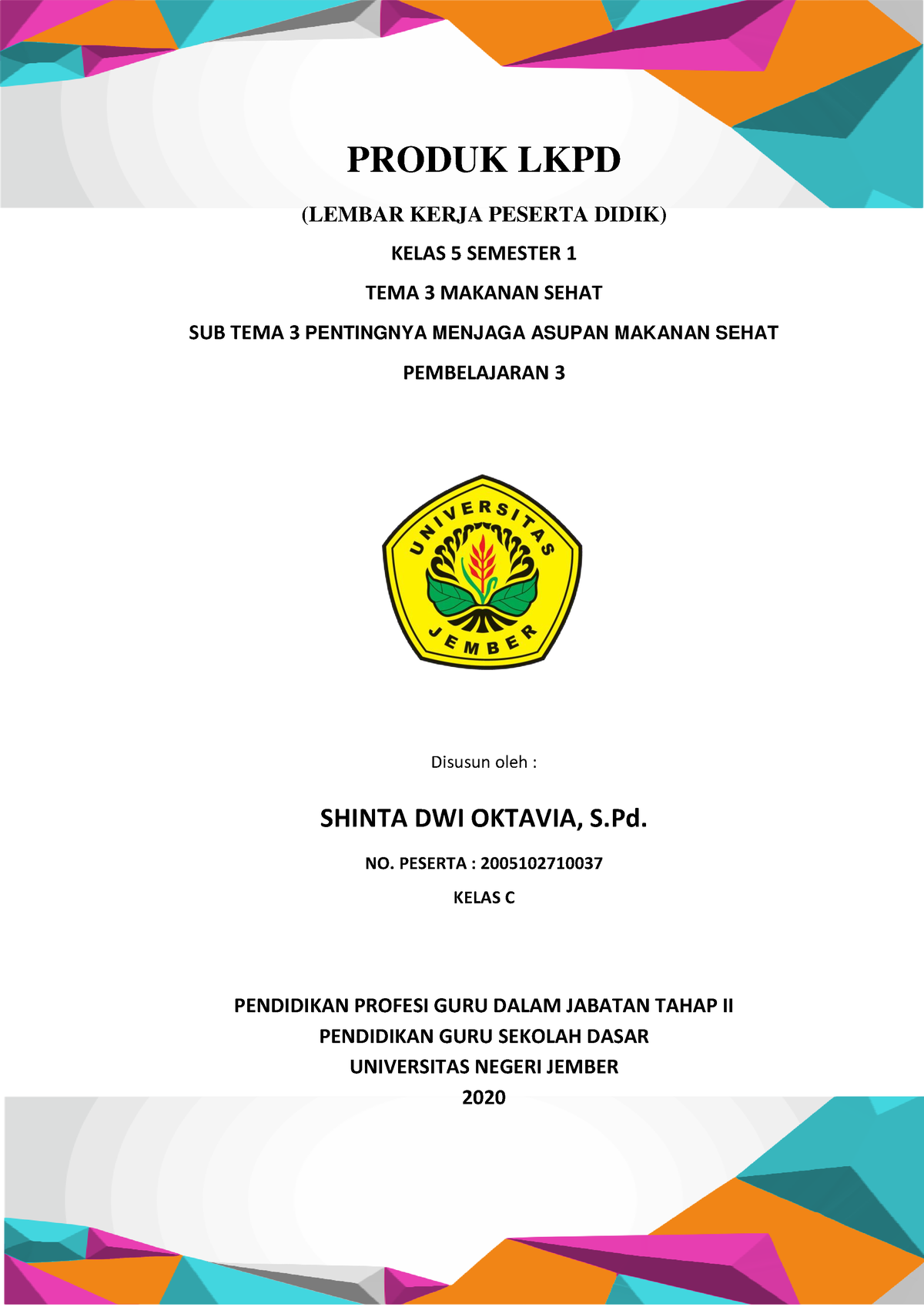 Lkpd Kelas 5 Tema 3 Subtema 3 Produk Lkpd Lembar Kerja Peserta Didik Kelas 5 Semester 1 Tema 4848