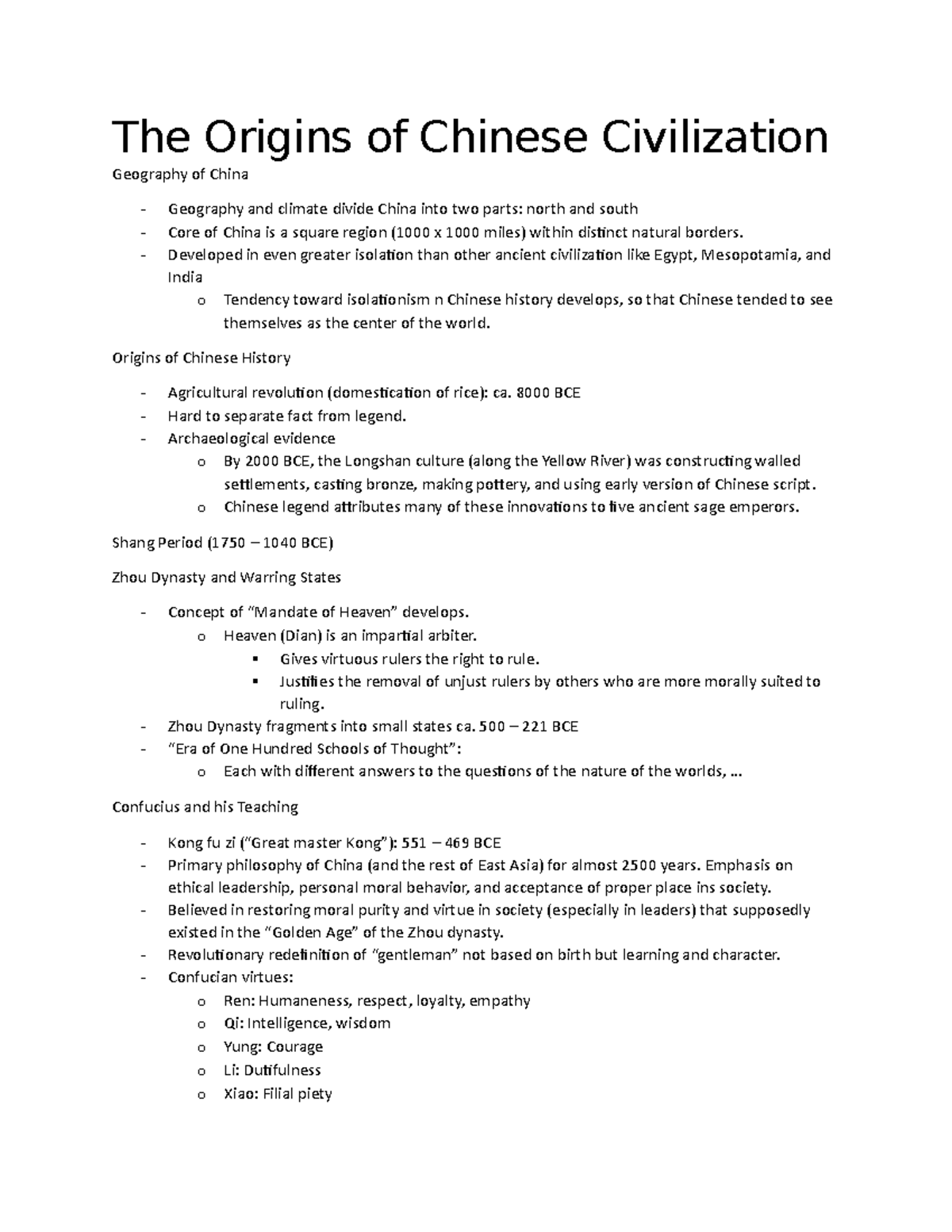 lecture-1-the-origins-of-chinese-civilization-geography-of-china