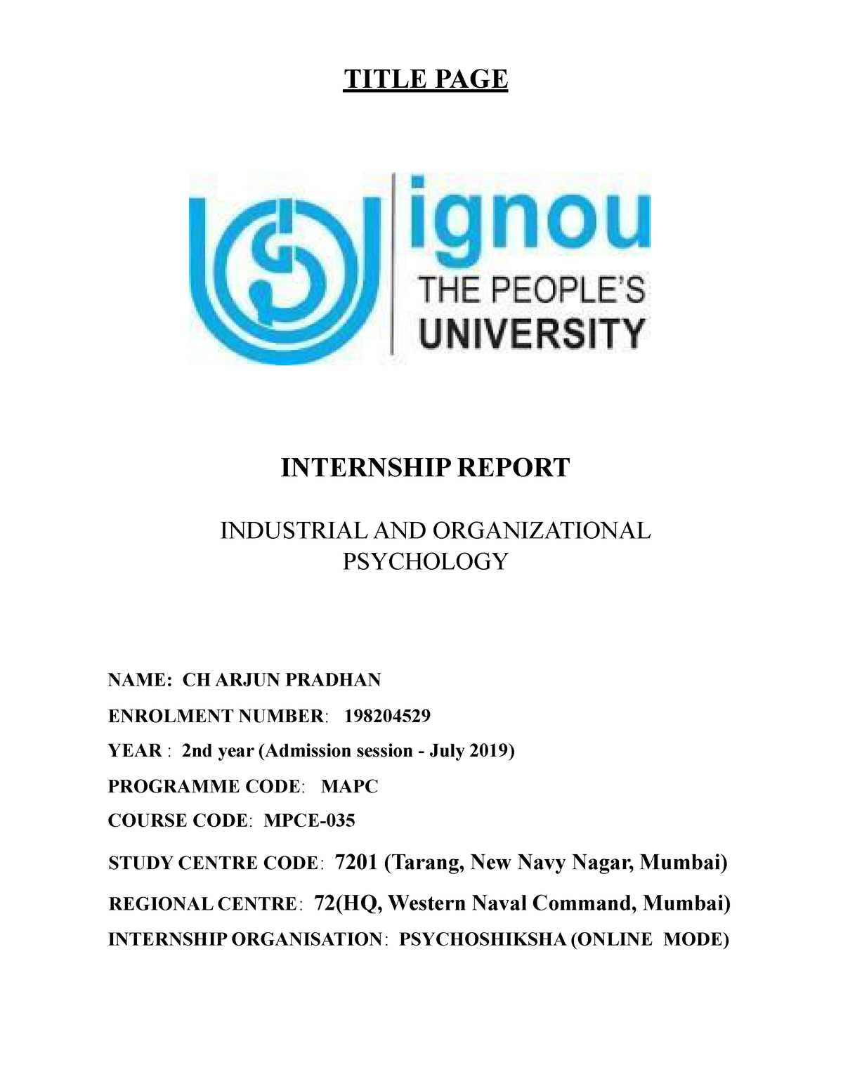 internship-report-as-title-page-internship-report-industrial-and