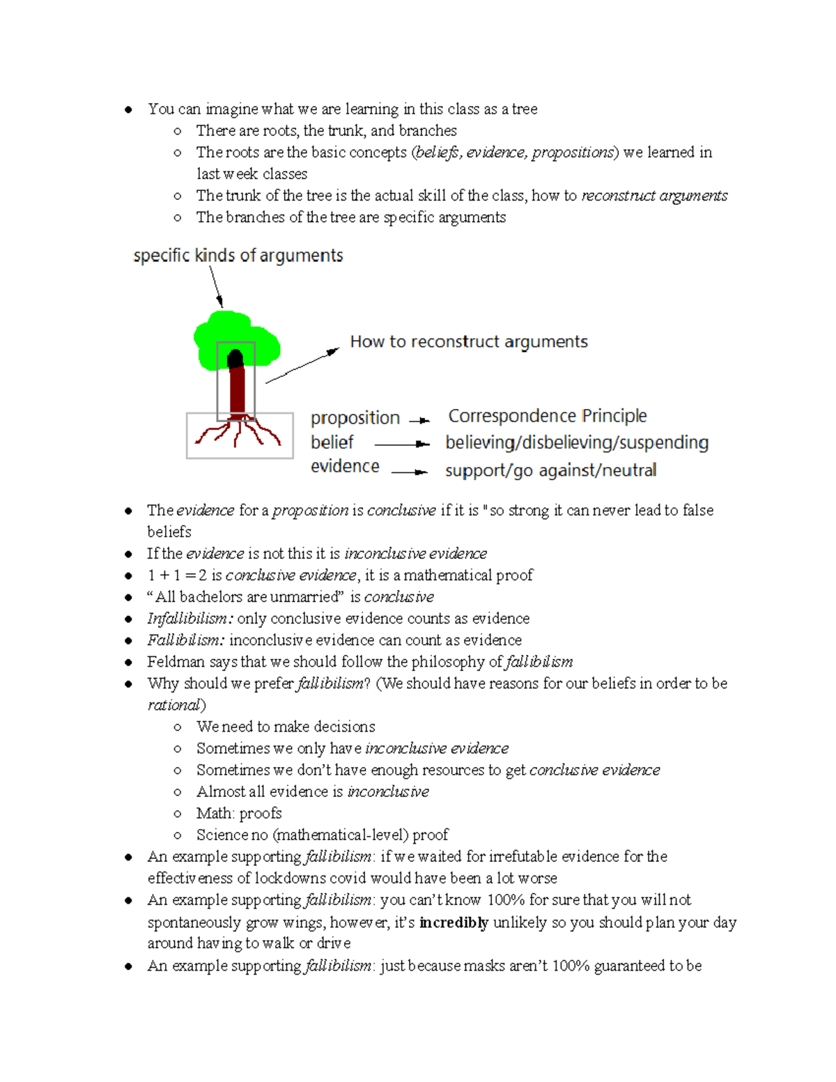 Critical Thinking Notes 5B - You can imagine what we are learning in ...