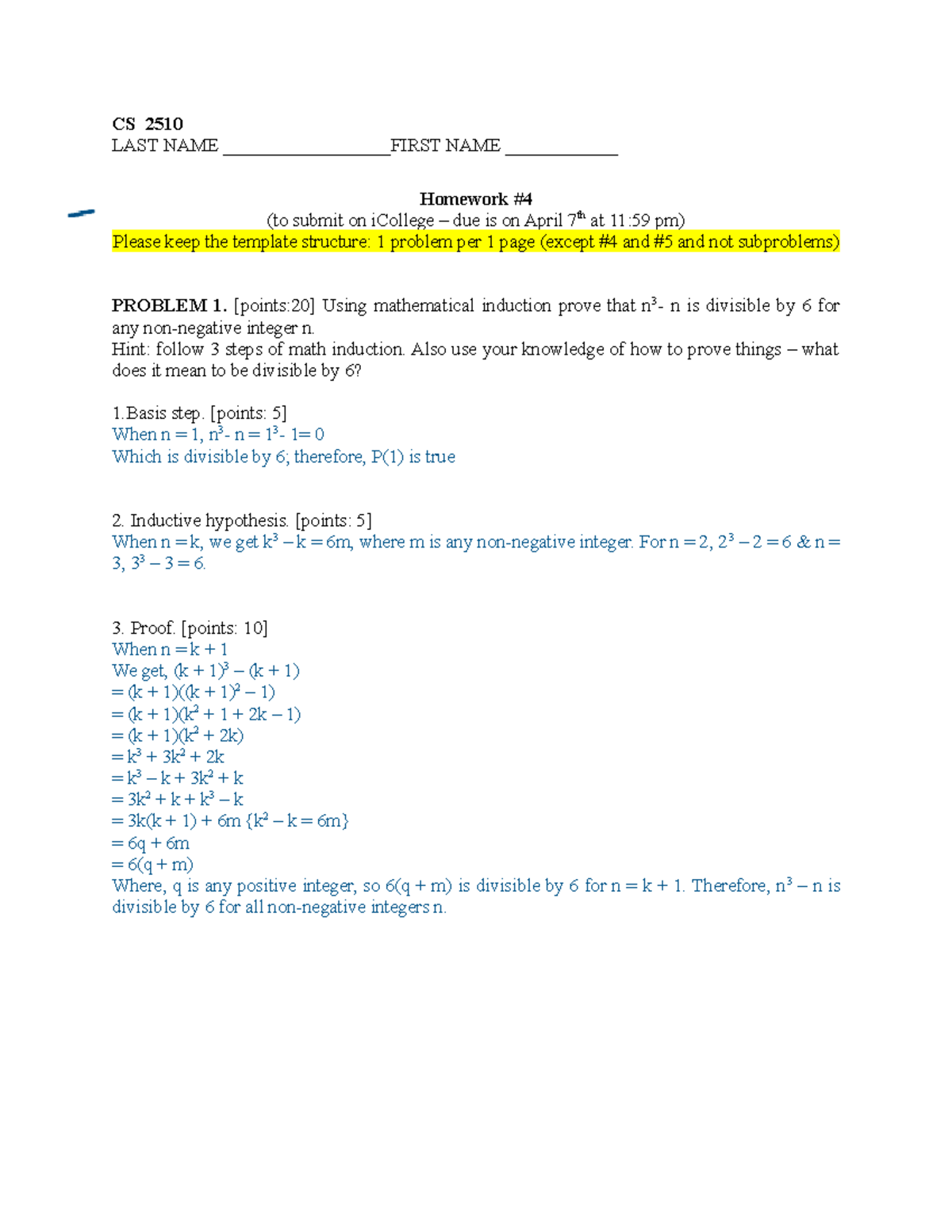 HW4 CSC2510 - This Is The Hw With Worked-out Answers. These Have Been ...