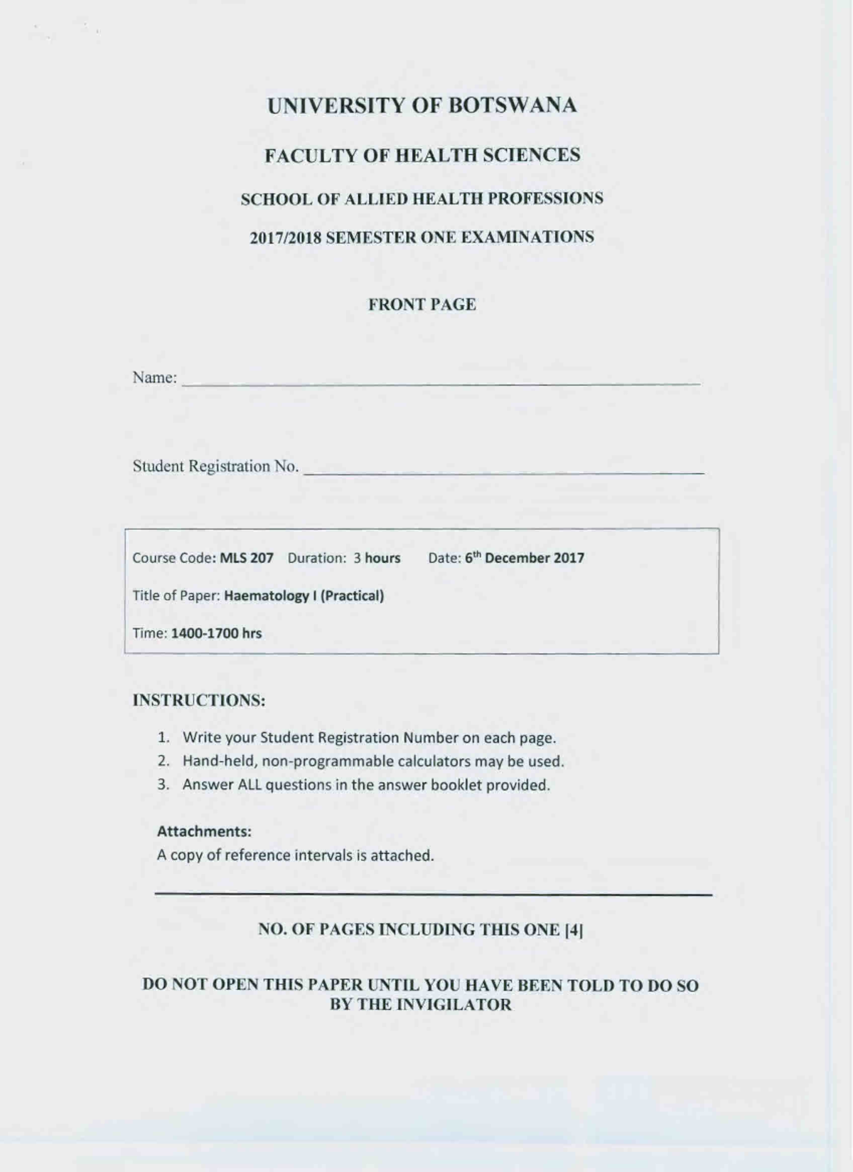 Course Notes Hematology I Studocu