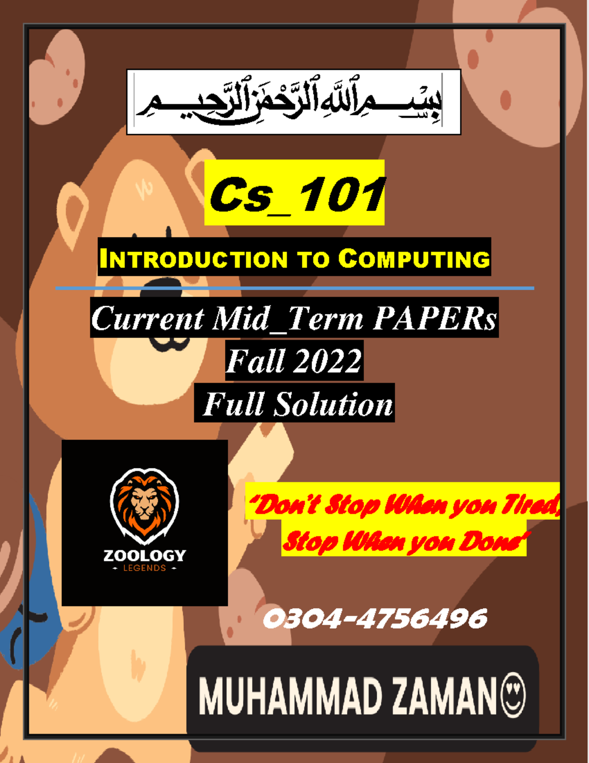 Cs101 Current MID Term Important Mcqs, Questions solution BY Student ...