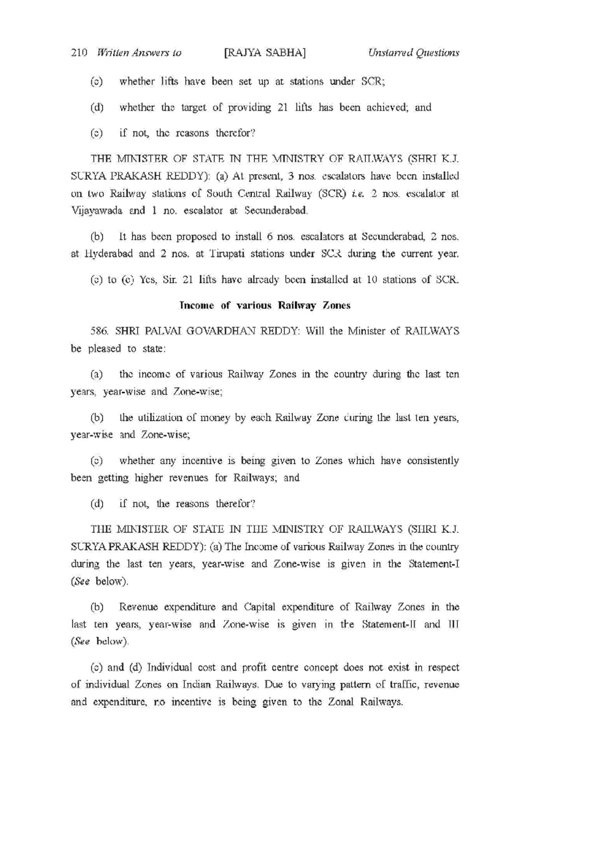 IQ 228 01032013 U586 p210 p216 - 210 Written Answers to Unstarred ...