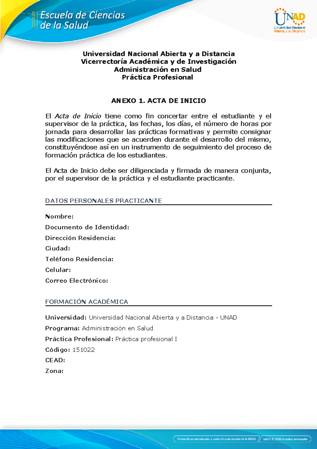 Anexo 1 - Acta Inicio - Universidad Nacional Abierta y a Distancia ...