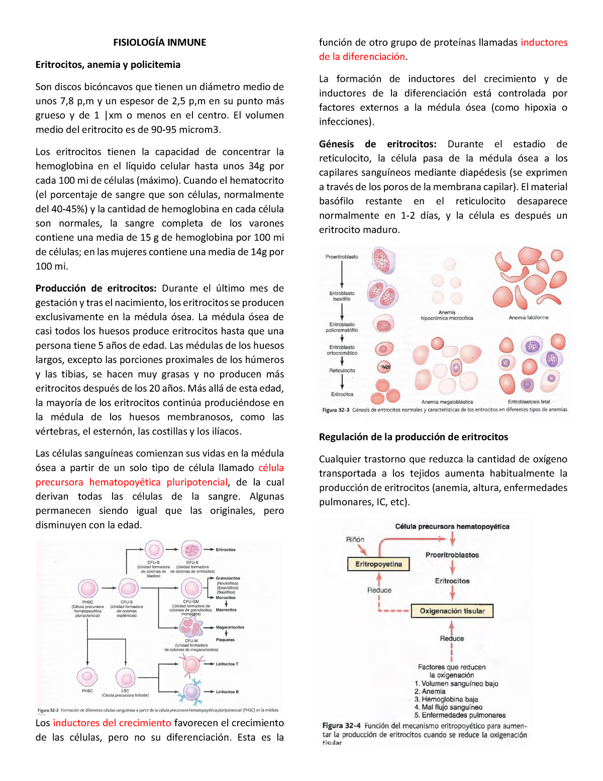 Fisiología Inmune - Resumen Del Guyton Y Hall Tratado De Fisiologia ...