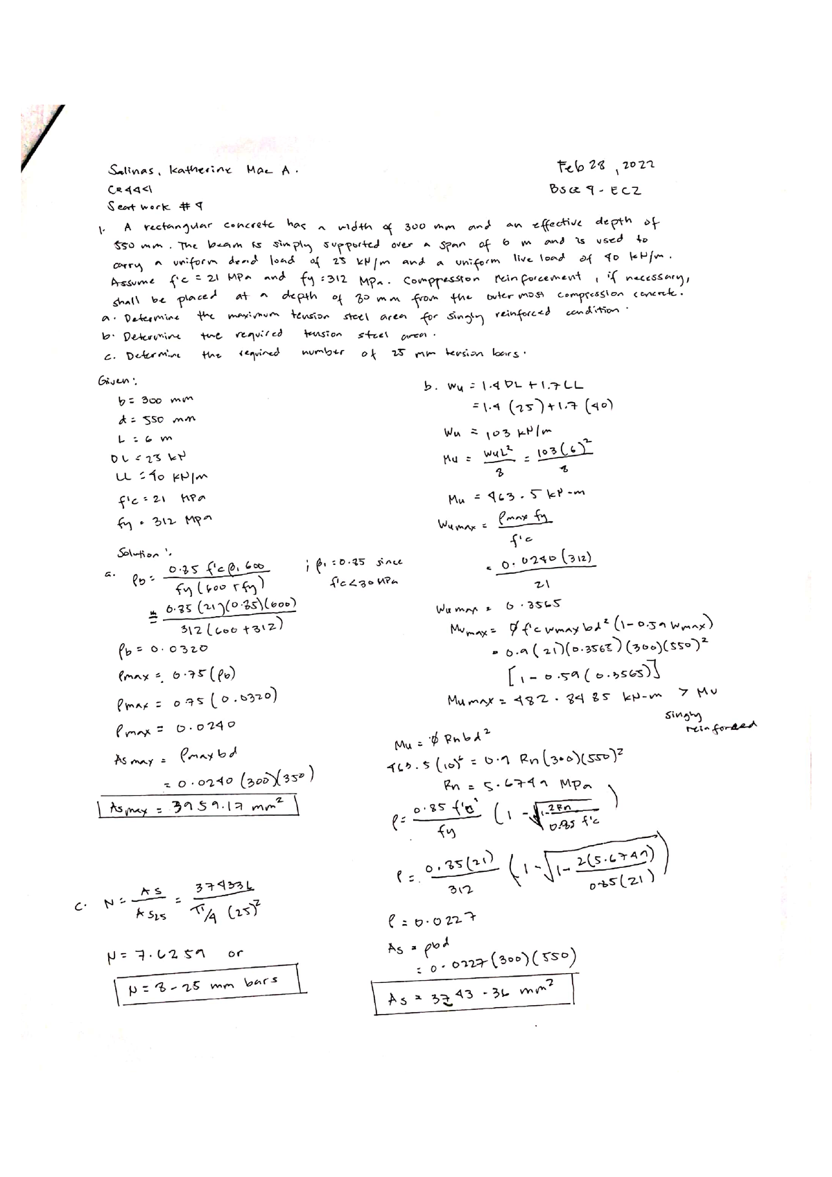 SW#4 - 444 - Civil Engineering - Studocu