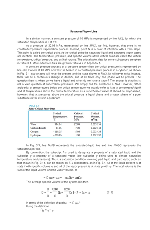 Property Diagrams for Phase Change Processes - Then, at a certain ...