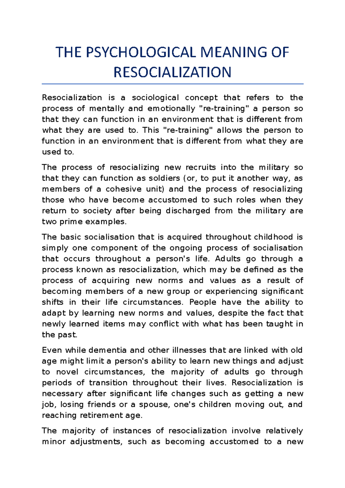 the-psychological-meaning-of-resocialization-the-psychological