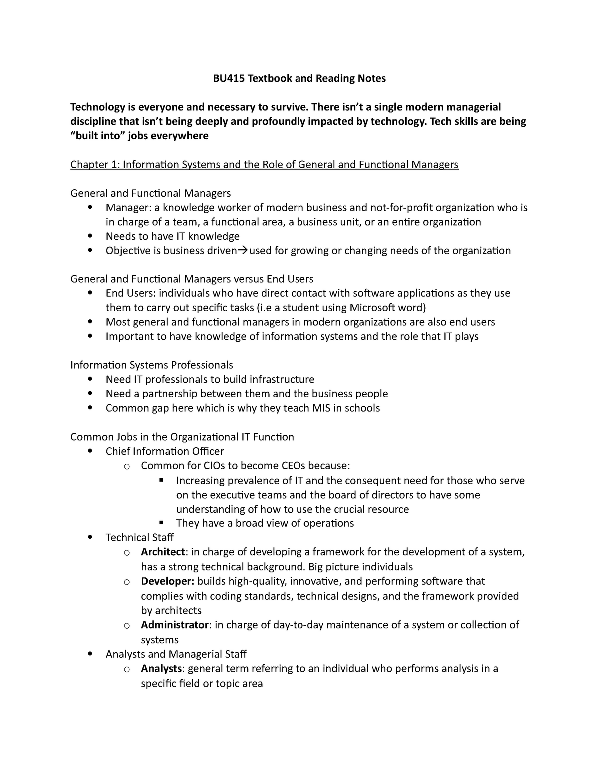 bu415-all-textbook-notes-bu415-textbook-and-reading-notes-technology