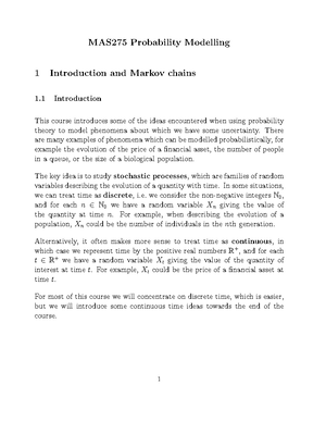 MAS 223 Statistical Modelling and Inference - t ♣r♦ ♦r♠ s t MAS SCHOOL ...