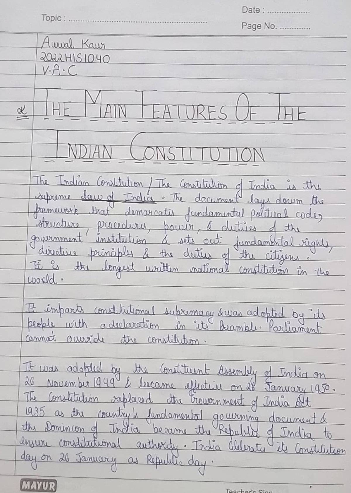 indian-constitution-ba-hons-history-studocu