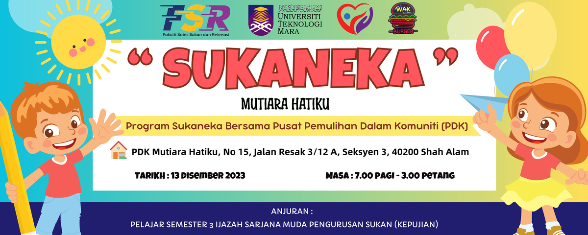 Banner event pwd - Information Management - Program Sukaneka Bersama ...