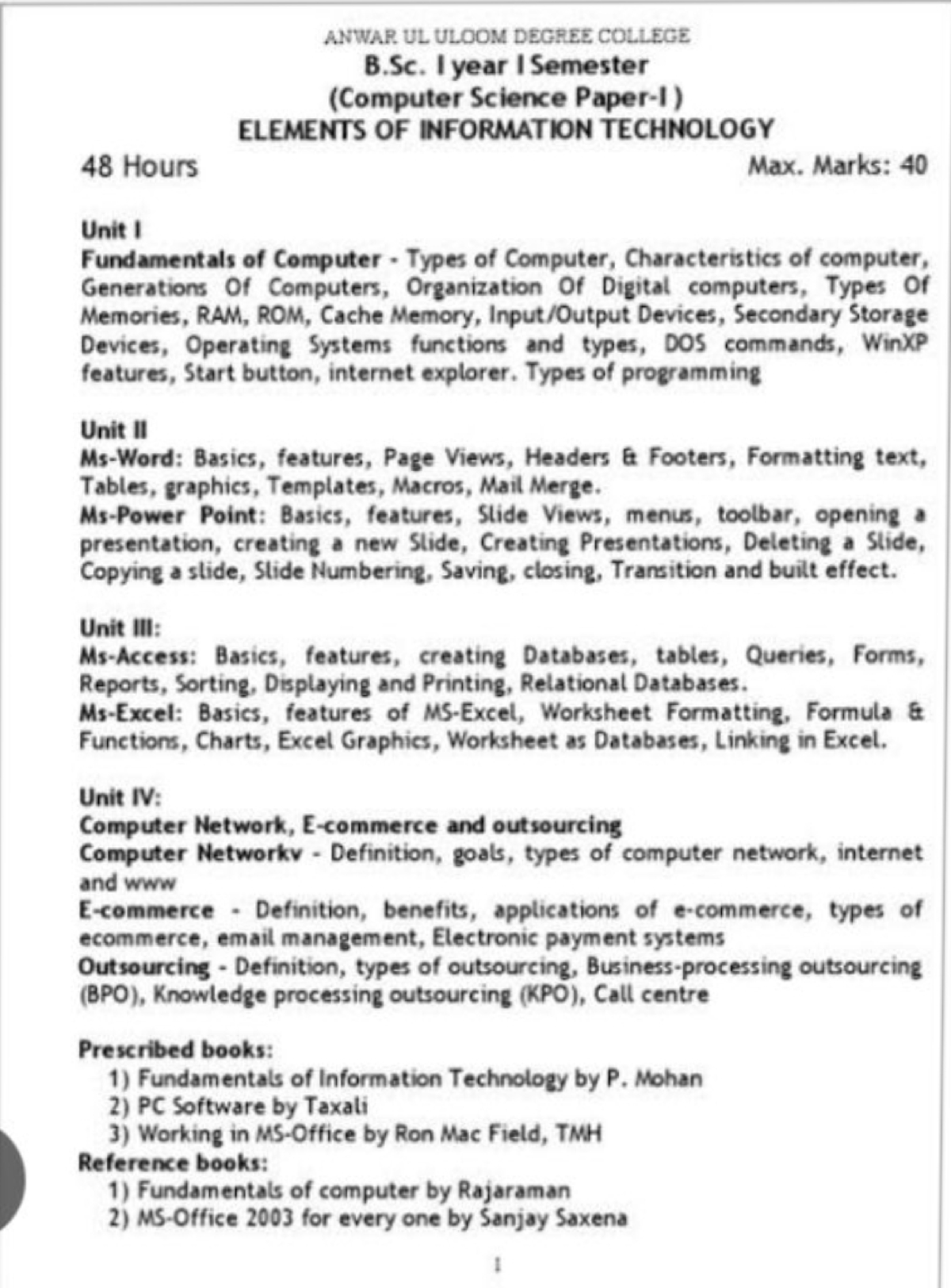 Bsc 1st Semester Pdf 5 20240504 16 English B Hl Studocu