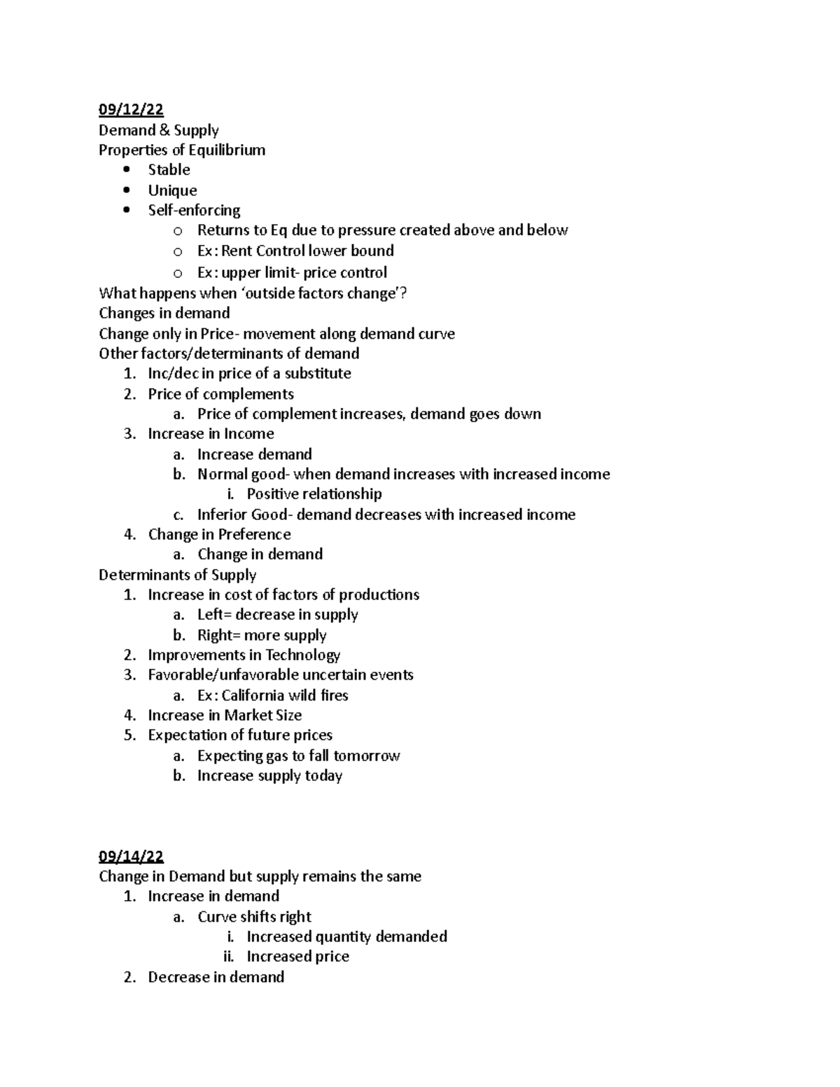 Econ 1000 Ch5 - Ch. 5 Notes Week 6 Professor Roy - 09 12  Demand 