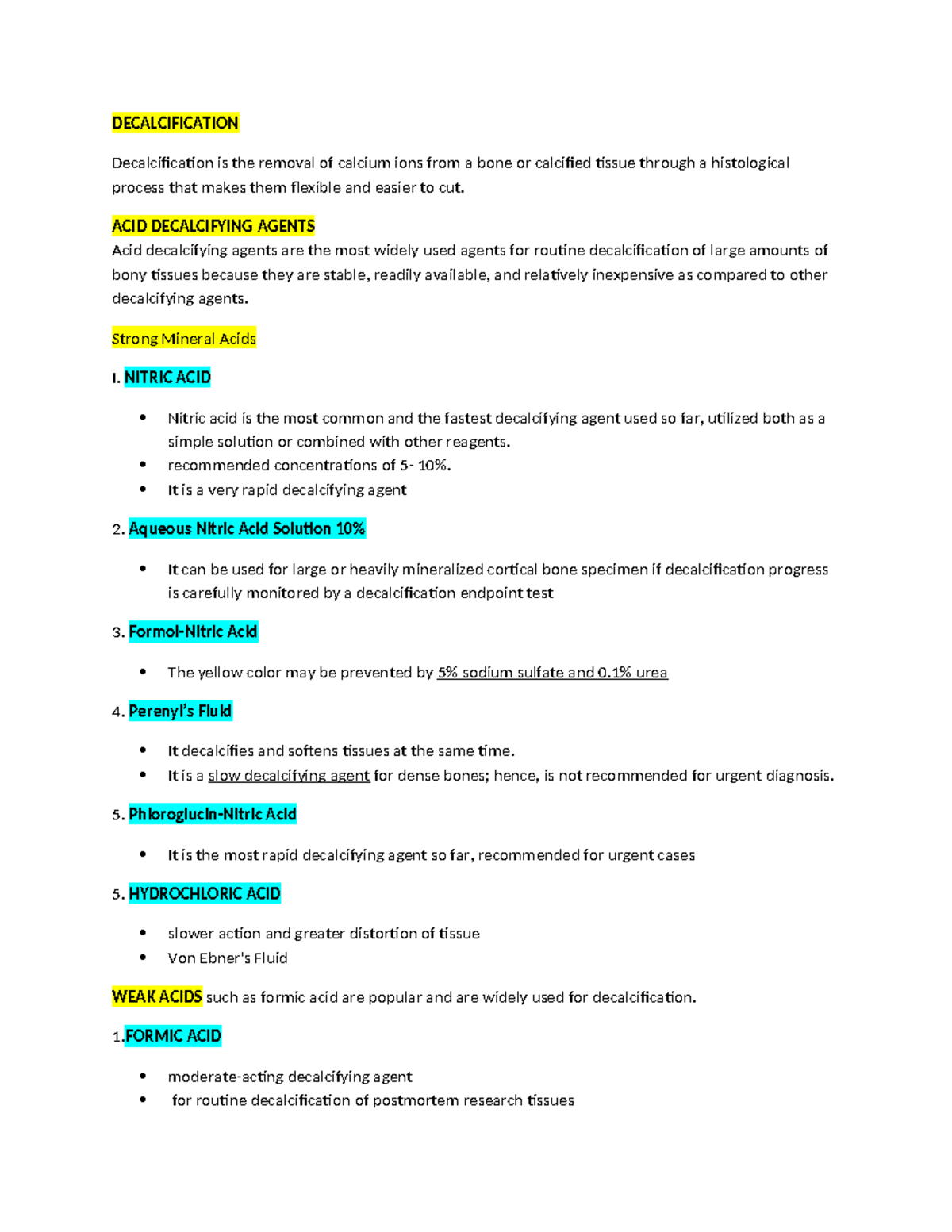 Decalcification-WPS Office - DECALCIFICATION Decalcification is the ...