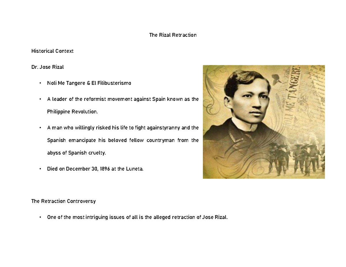 the-rizal-retraction-the-rizal-retraction-historical-context-dr-jose