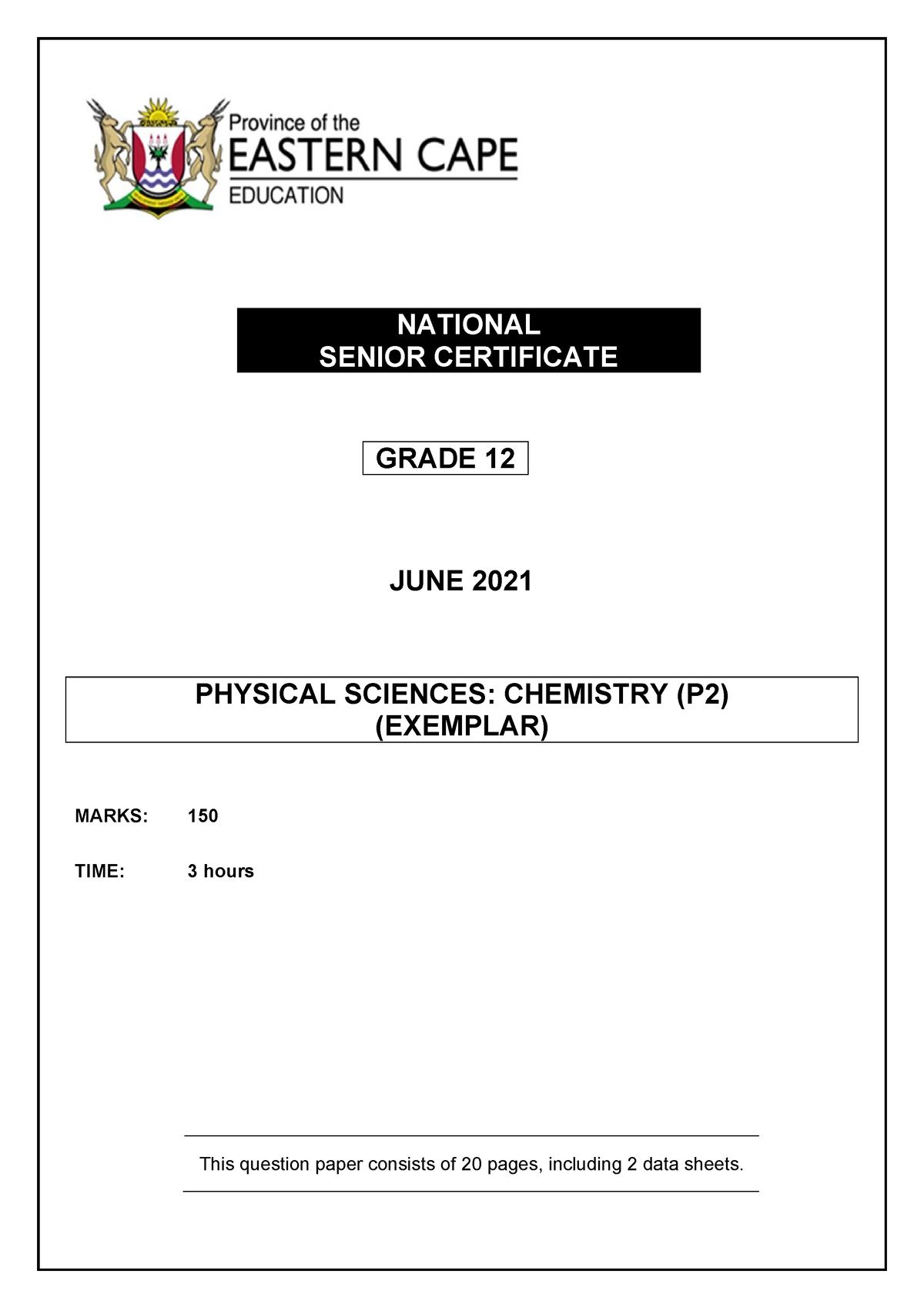 Physc SC P2 GR12 QP JUNE 2021 English - NATIONAL SENIOR CERTIFICATE ...