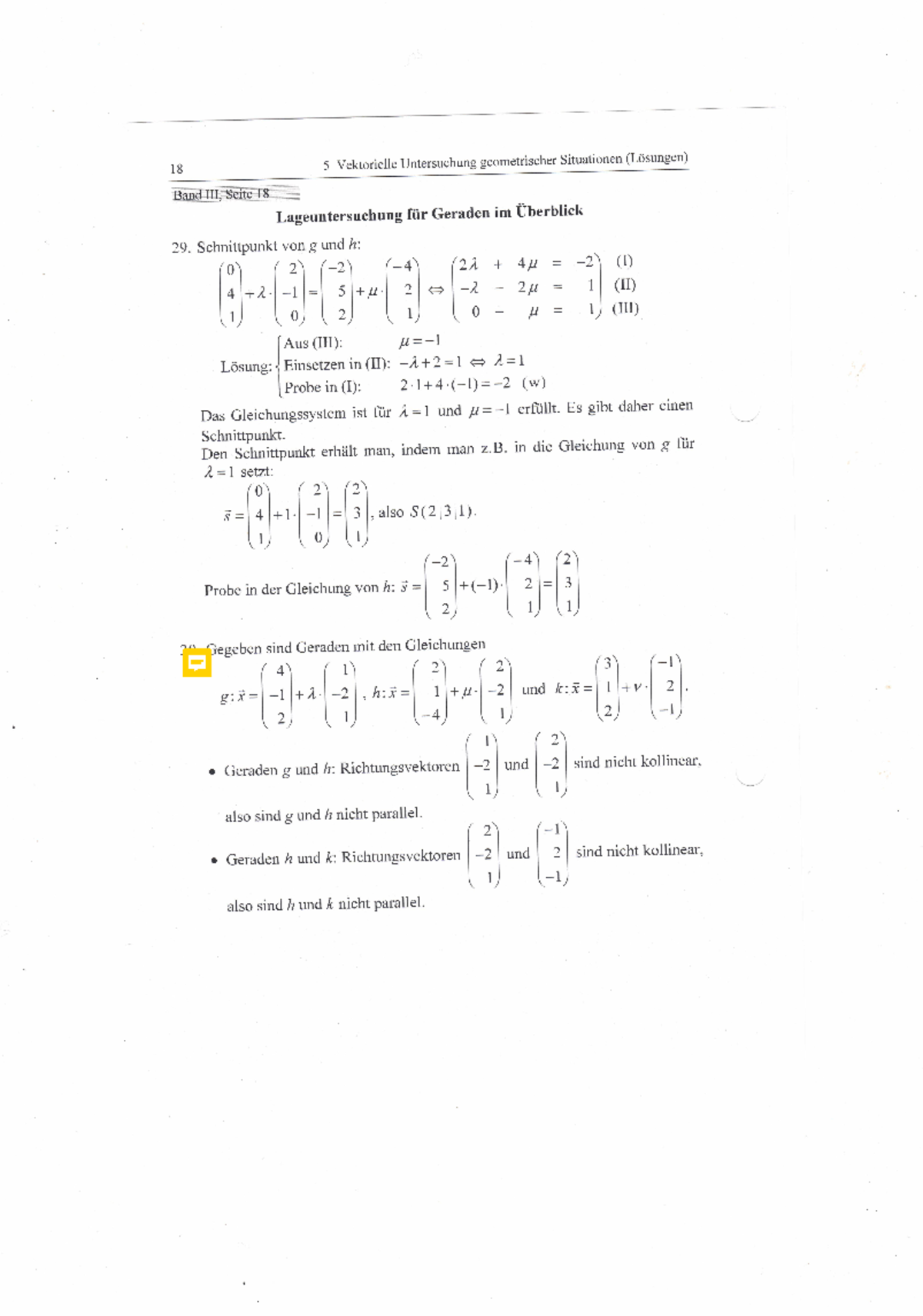 LÃ¶sungen 07.11. - Mathe Aufgaben ,it Lösung - Mathematics 3B - Studocu