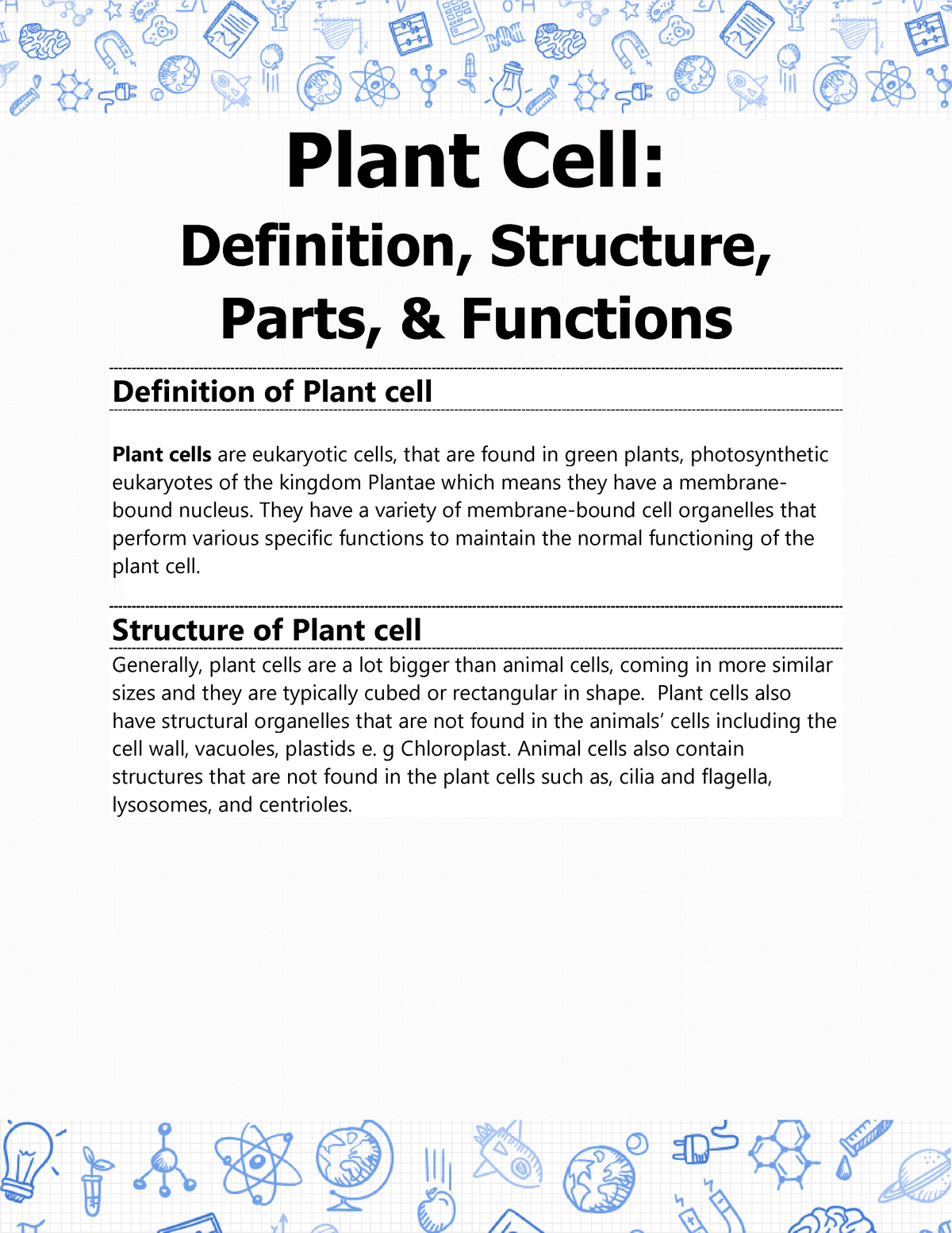 cell definition
