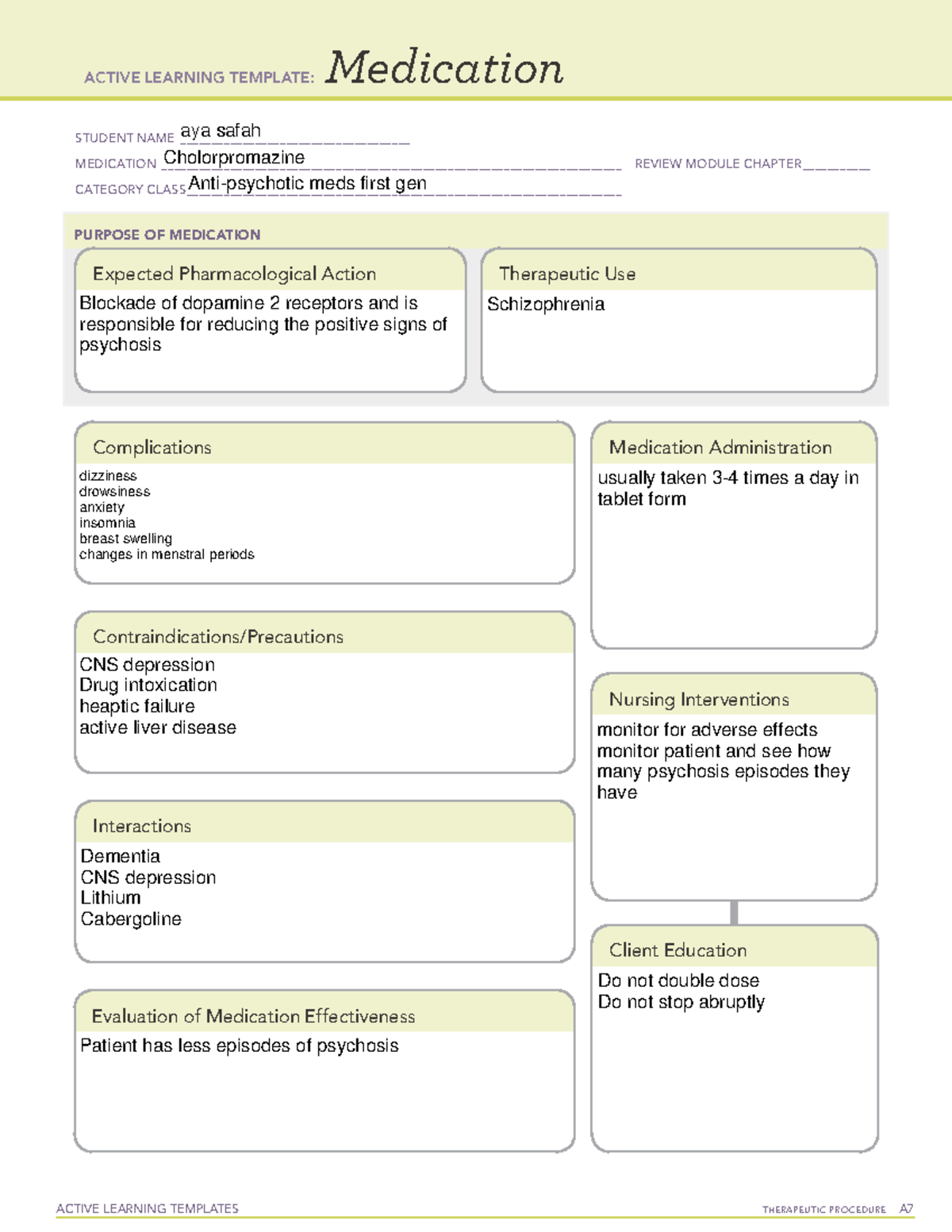 Med ALT 13-1 - med - ACTIVE LEARNING TEMPLATES THERAPEUTIC PROCEDURE A ...