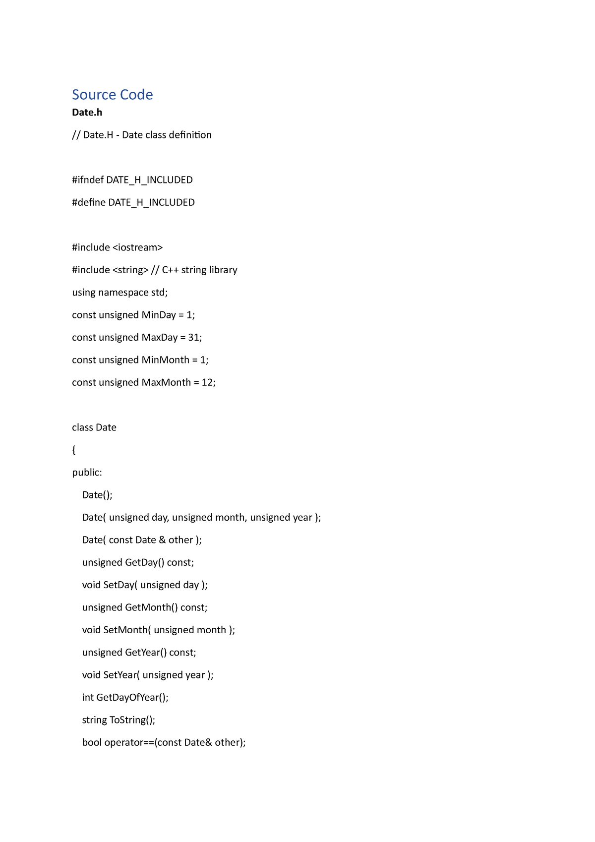 date of assignment definition