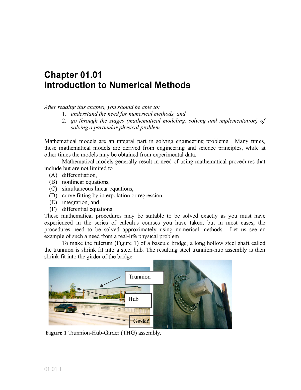 1 - Lecture Notes - Chapter 01. Introduction To Numerical Methods After ...