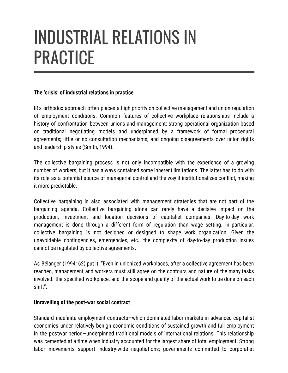 labor-relations-in-practice-industrial-relations-in-practice-the