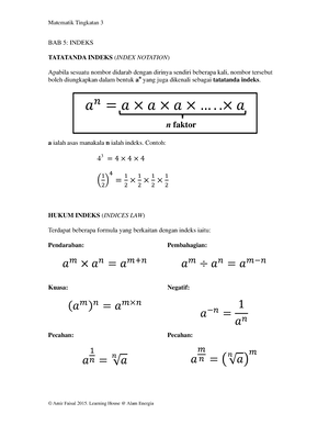 F3-BAB-2 - Noted - Matematik - Studocu