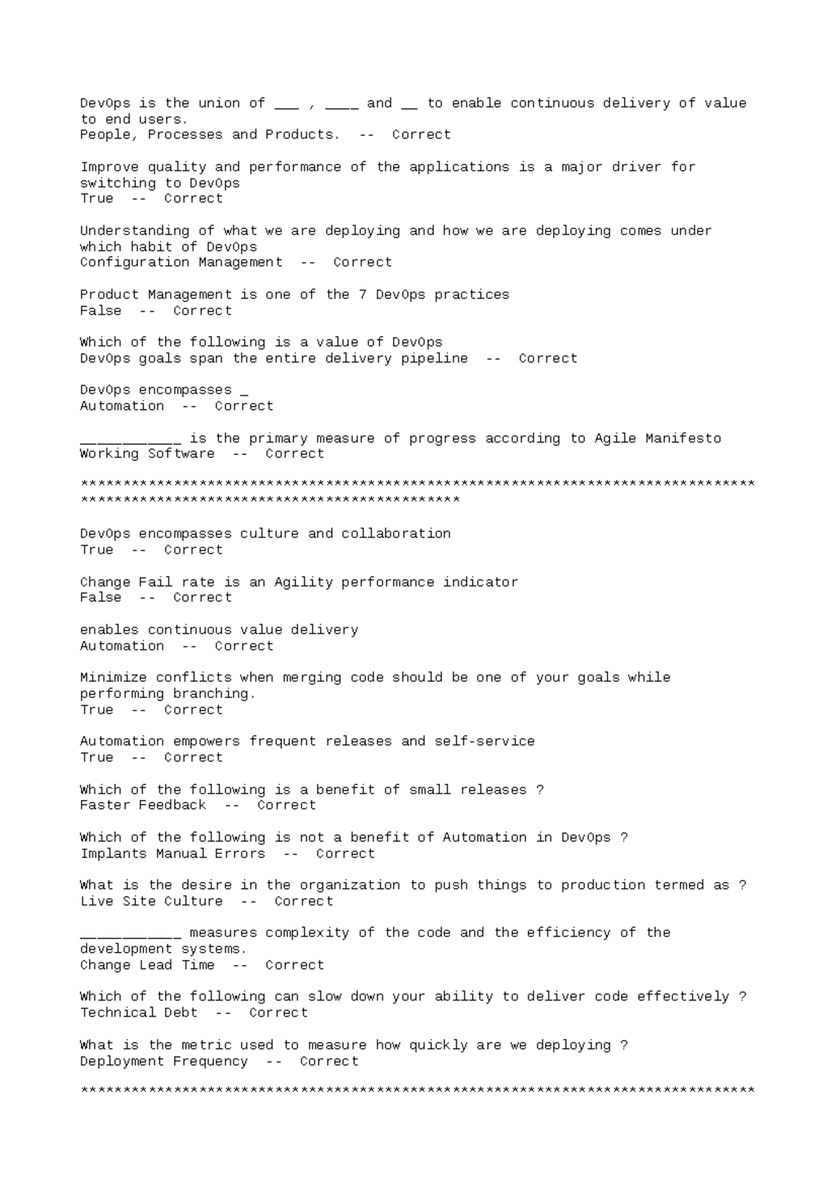 Devops Culture - NEW NOTES - DevOps is the union of ___ , ____ and ...