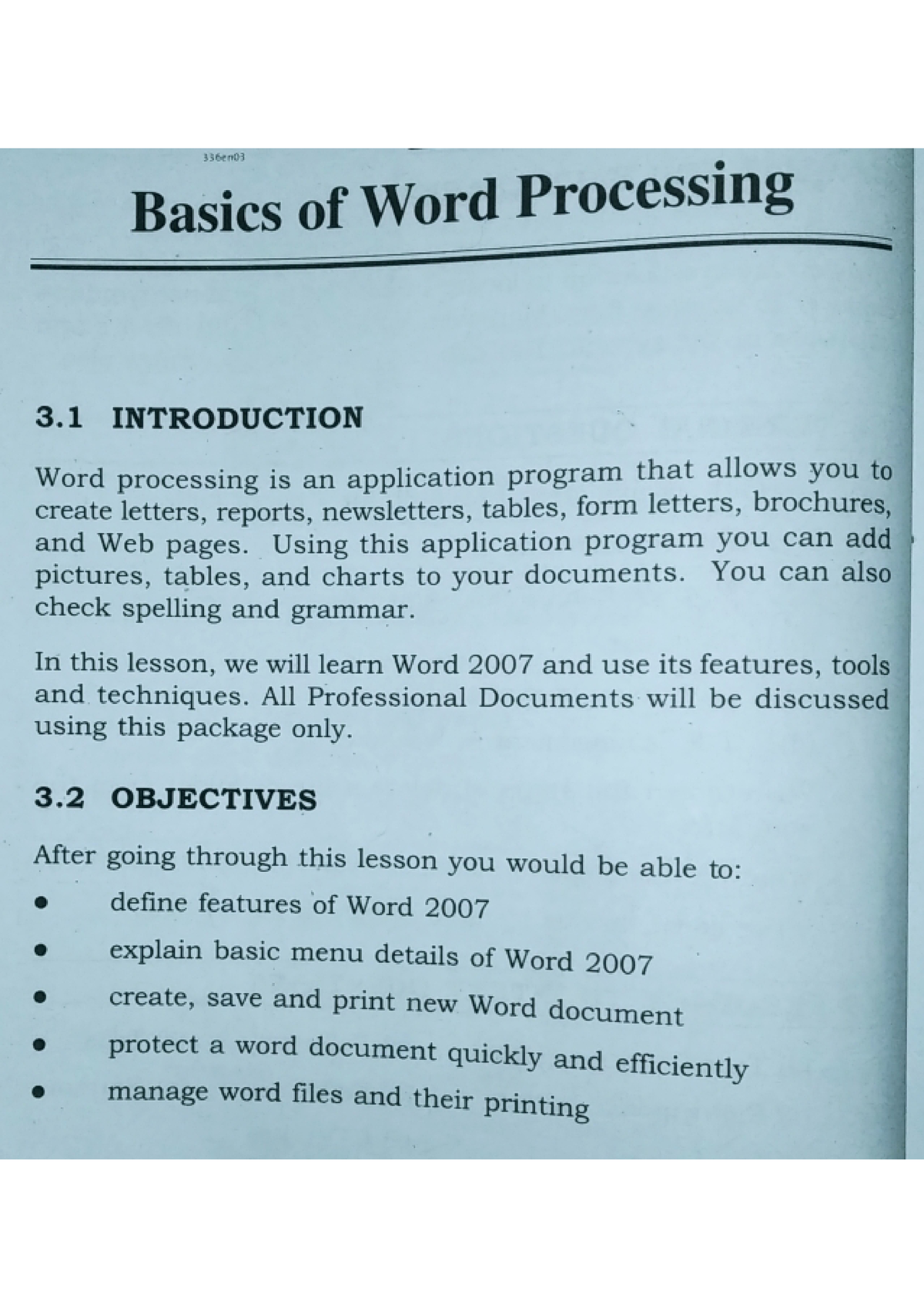 DATA Entry (Basics of word processing) Computer Applications Studocu