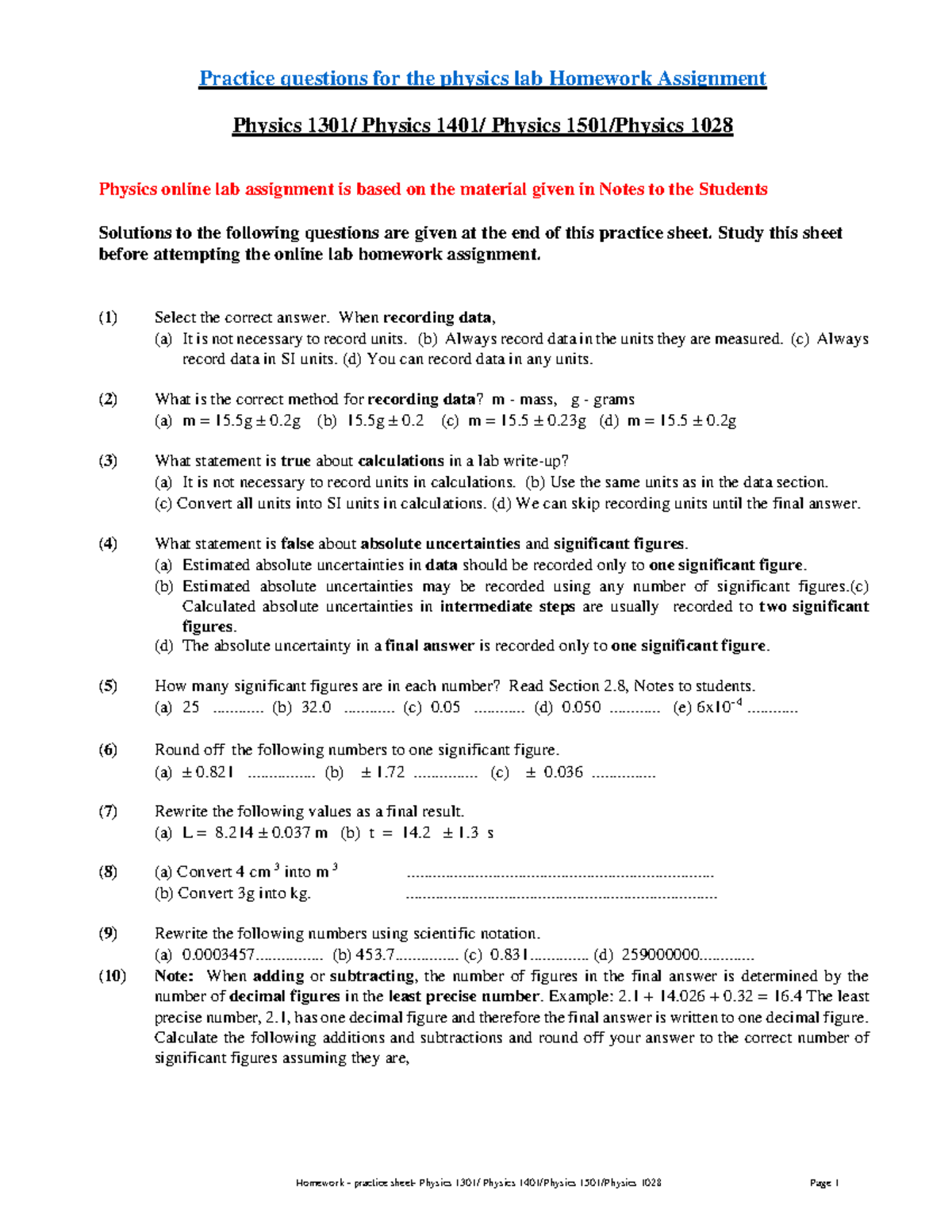 Practice+problems+for+the+on-line+laboratory+assignment - Practice ...
