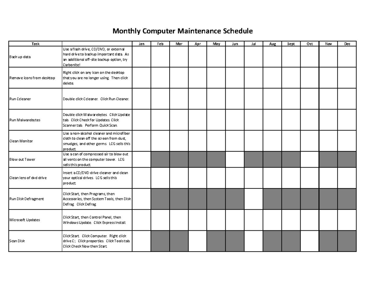 monthly-computer-maintenance-schedule-task-jan-feb-mar-apr-may-jun