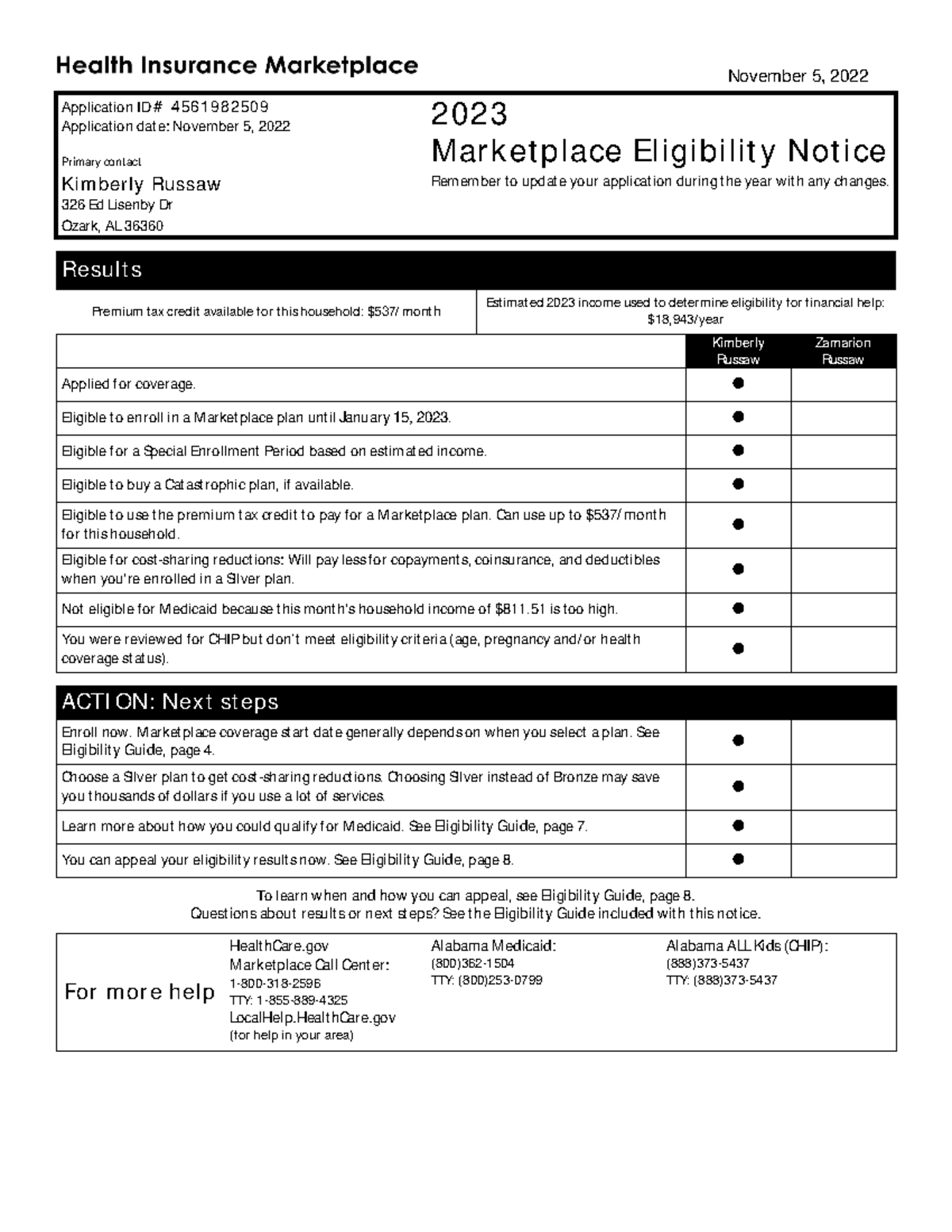 eligibility-results-notice-november-5-2022-applicat-ion-id