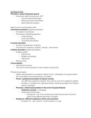 Introduction to week 1 lecture notes- slides - Introduc)on 2L03: Phone ...