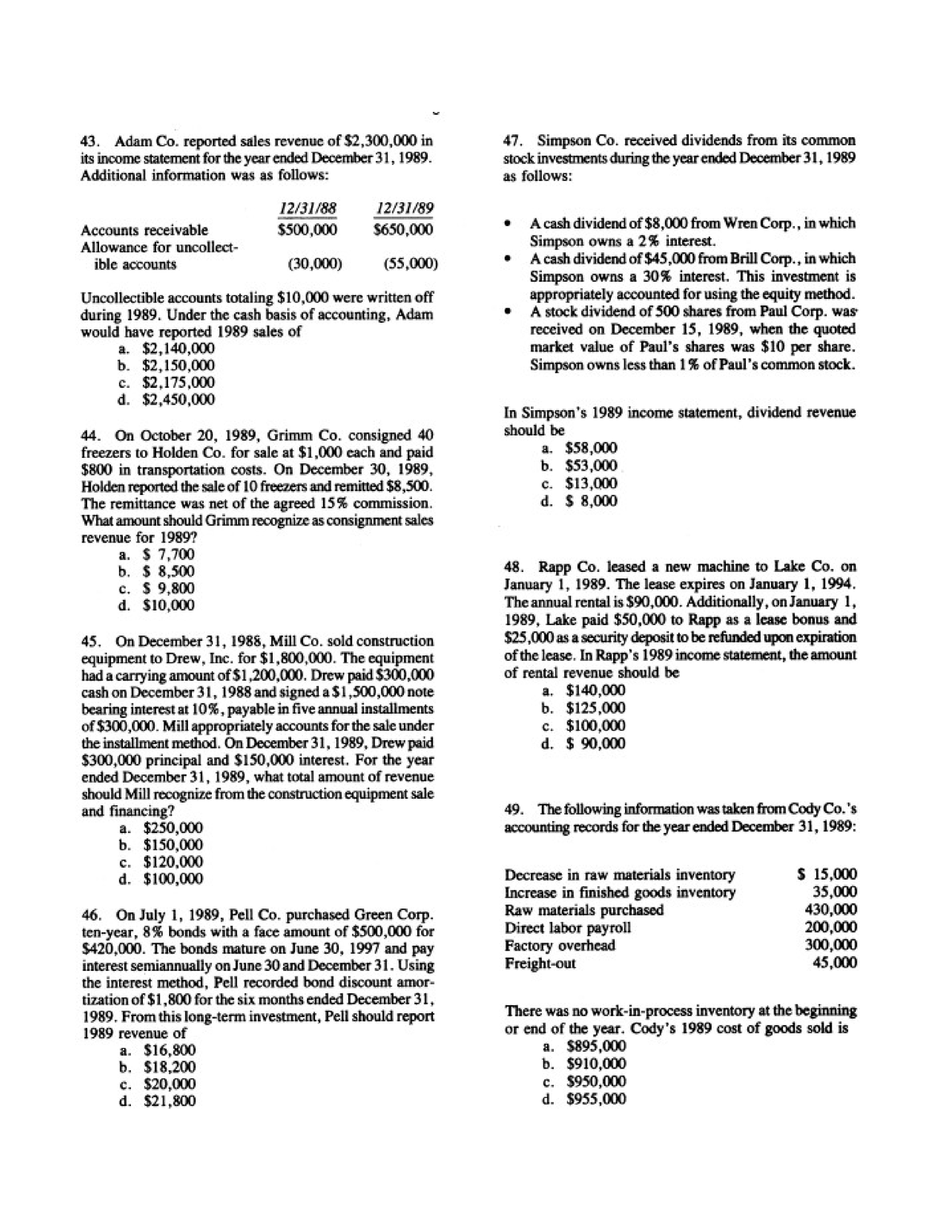 accounting-practice-asset-accountancy-studocu