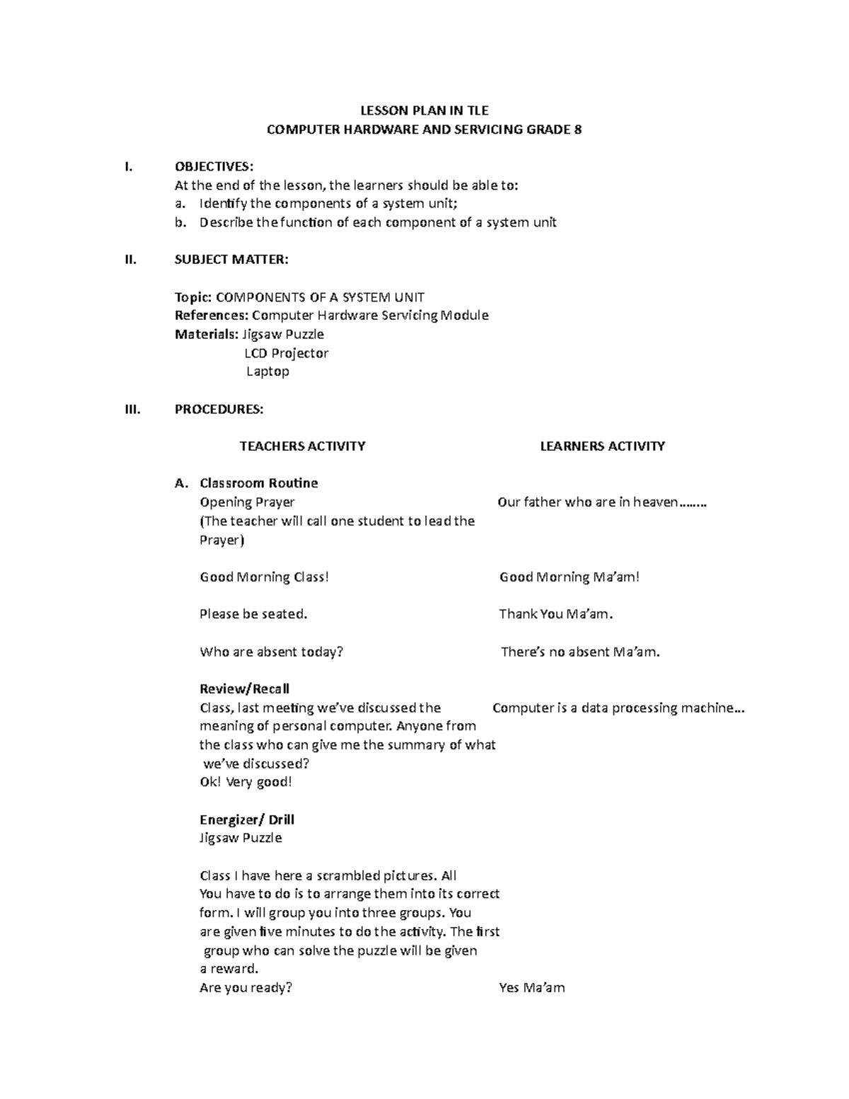 lesson-plan-in-tle-ict-computer-hardware-servicing-lesson-plan-in-tle