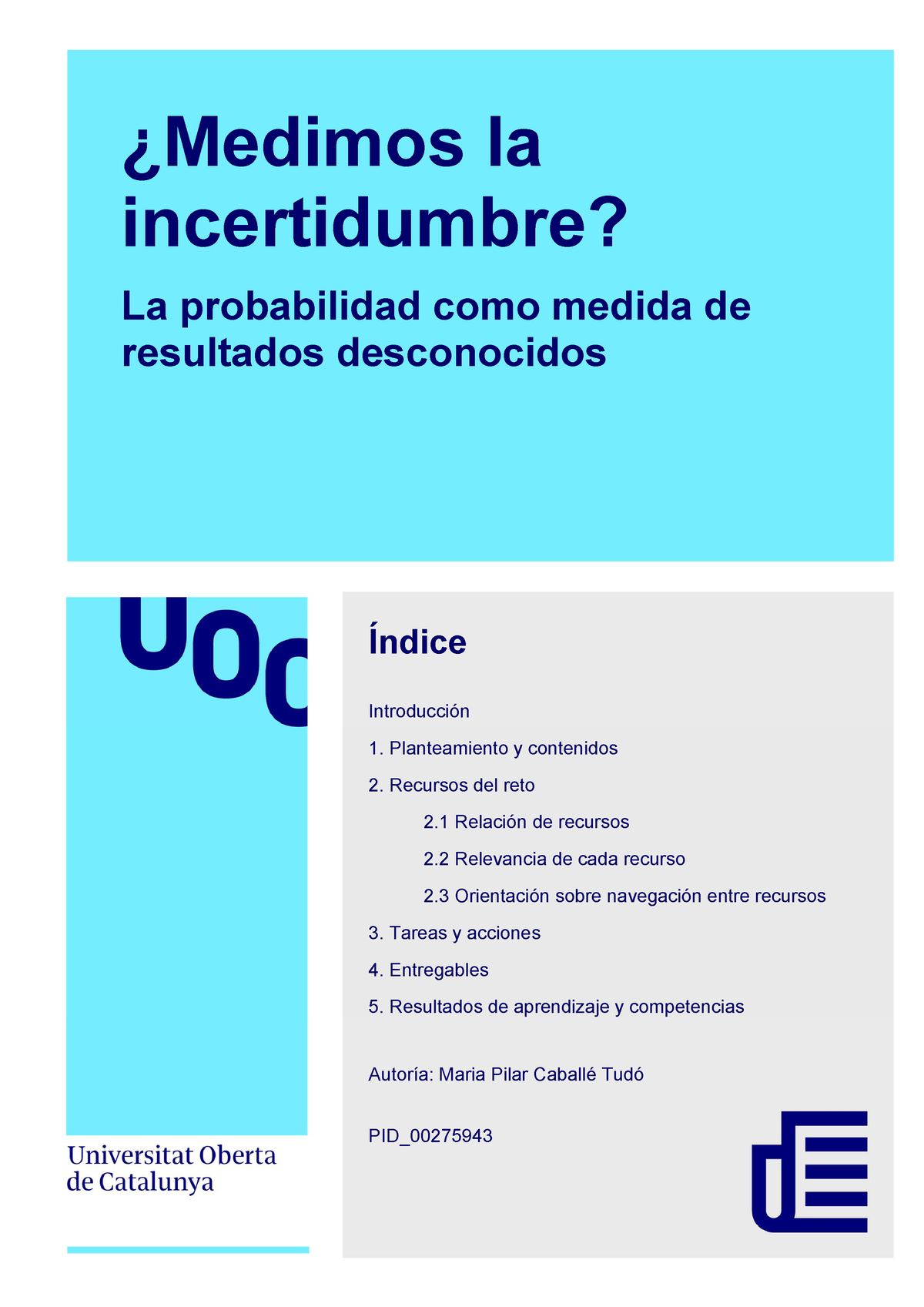 Guía Medimos La Incertidumbre - ¿Medimos La Incertidumbre? La ...