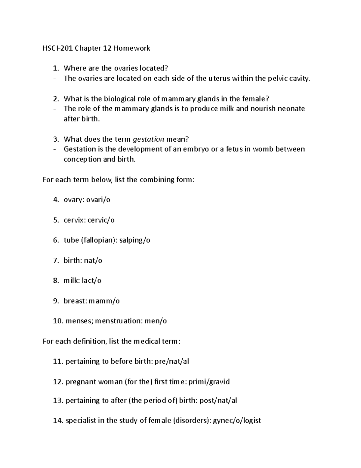 Ch 12 Homework 2 Homework Based On Chapter 12 Hsci 201 Chapter 12 Homework 1 Where Are The Ch 12 Homework 2 Homework Based On Chapter 12 Hsci 201 Chapter 12 Homework 1 Where Are The