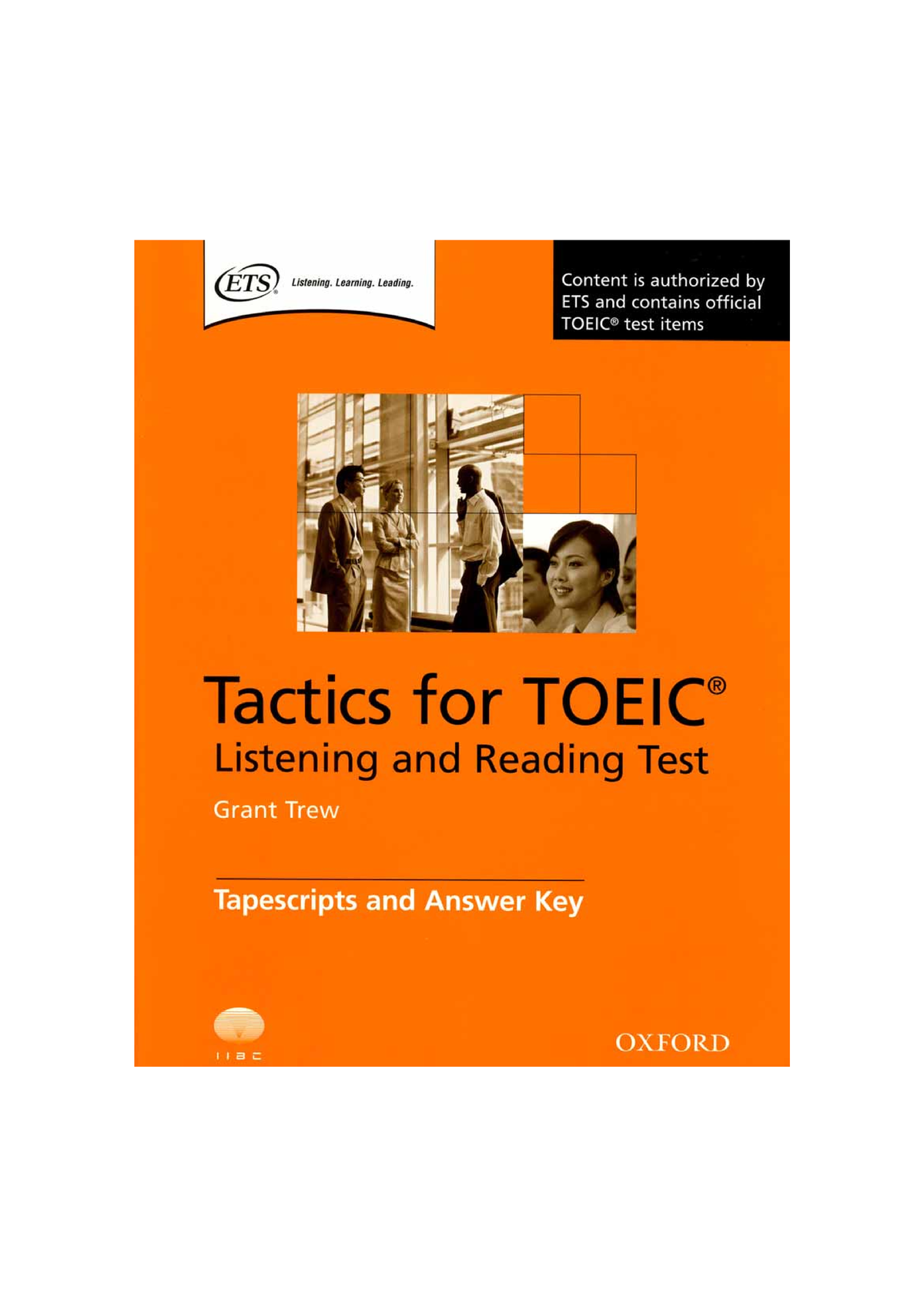 Tactics for Toeic Listening and Reading Test (Tapescript and