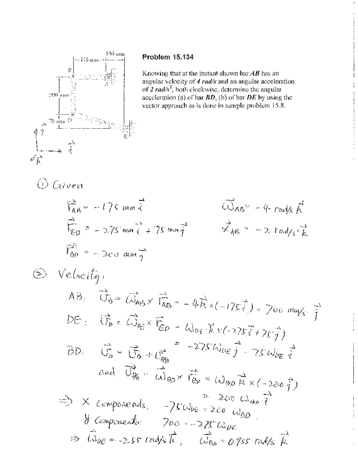 HW 3 Solutions - HW worksheet - MECH_ENG 202 - Studocu